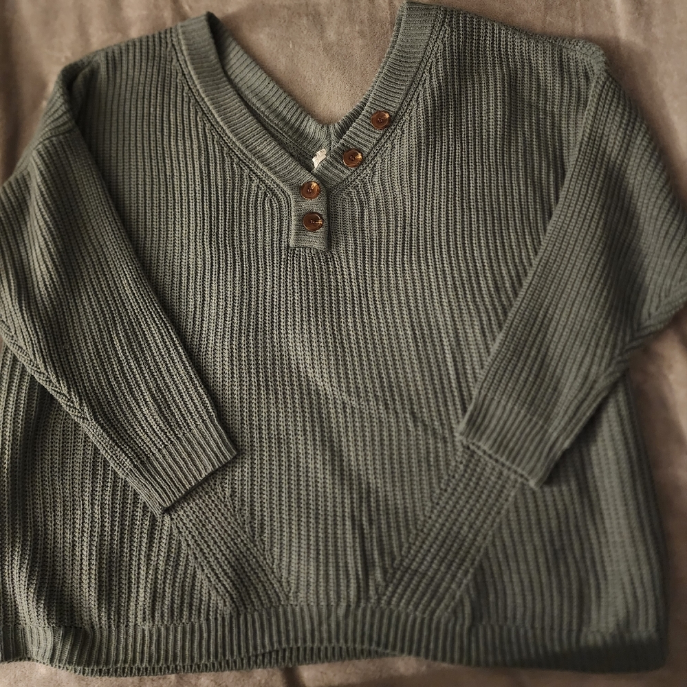 Maurices Highland Henley Sweater 4x